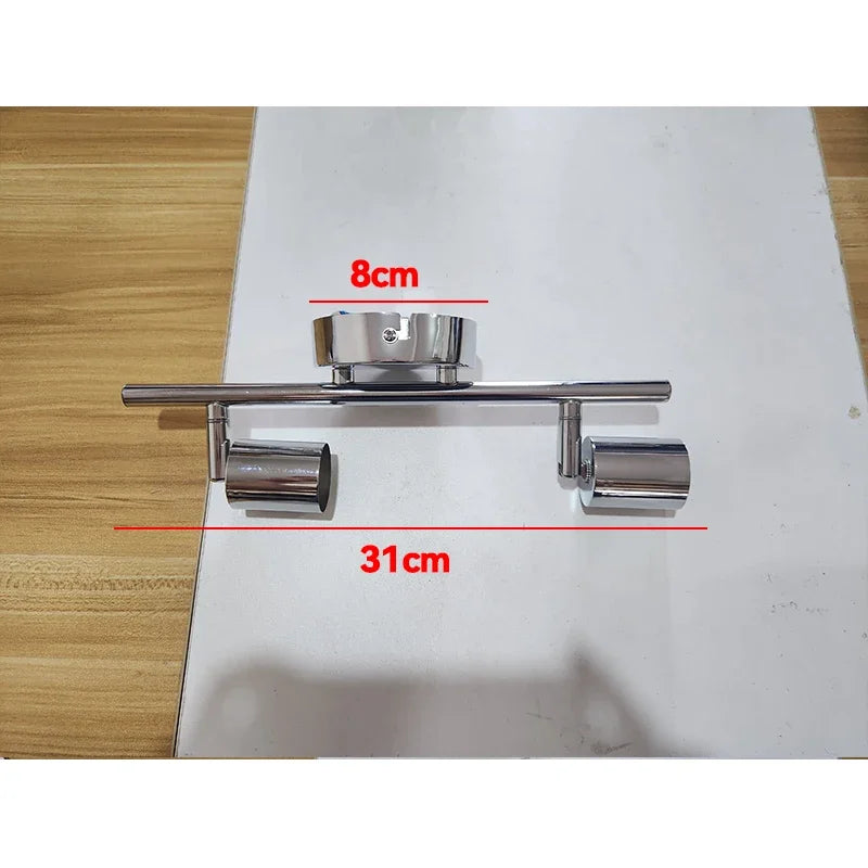 Modern ceiling light Adjustable Rotatable Ceiling lamp GU10 LED Bulb Bar Lamp Wall Sconces Living Room Cabinet bedroom lamp