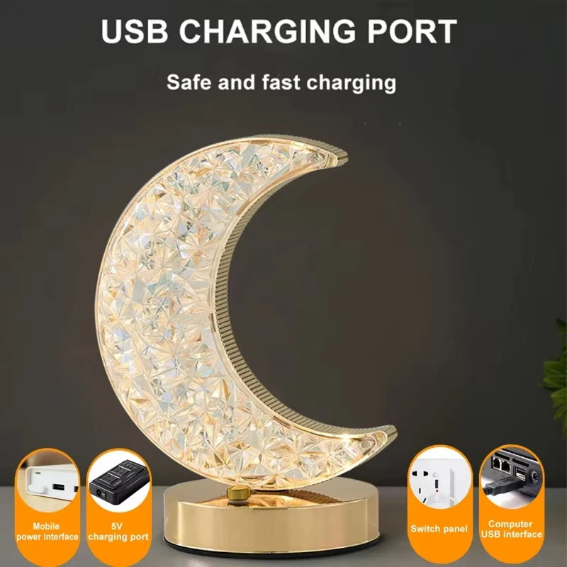 Dreamy Quicksand Painting RGB Art Table Lamp,3D Dynamic Deep Sea Sandscape,Round Glass,Dimmable Night Light,Office,Living Room
