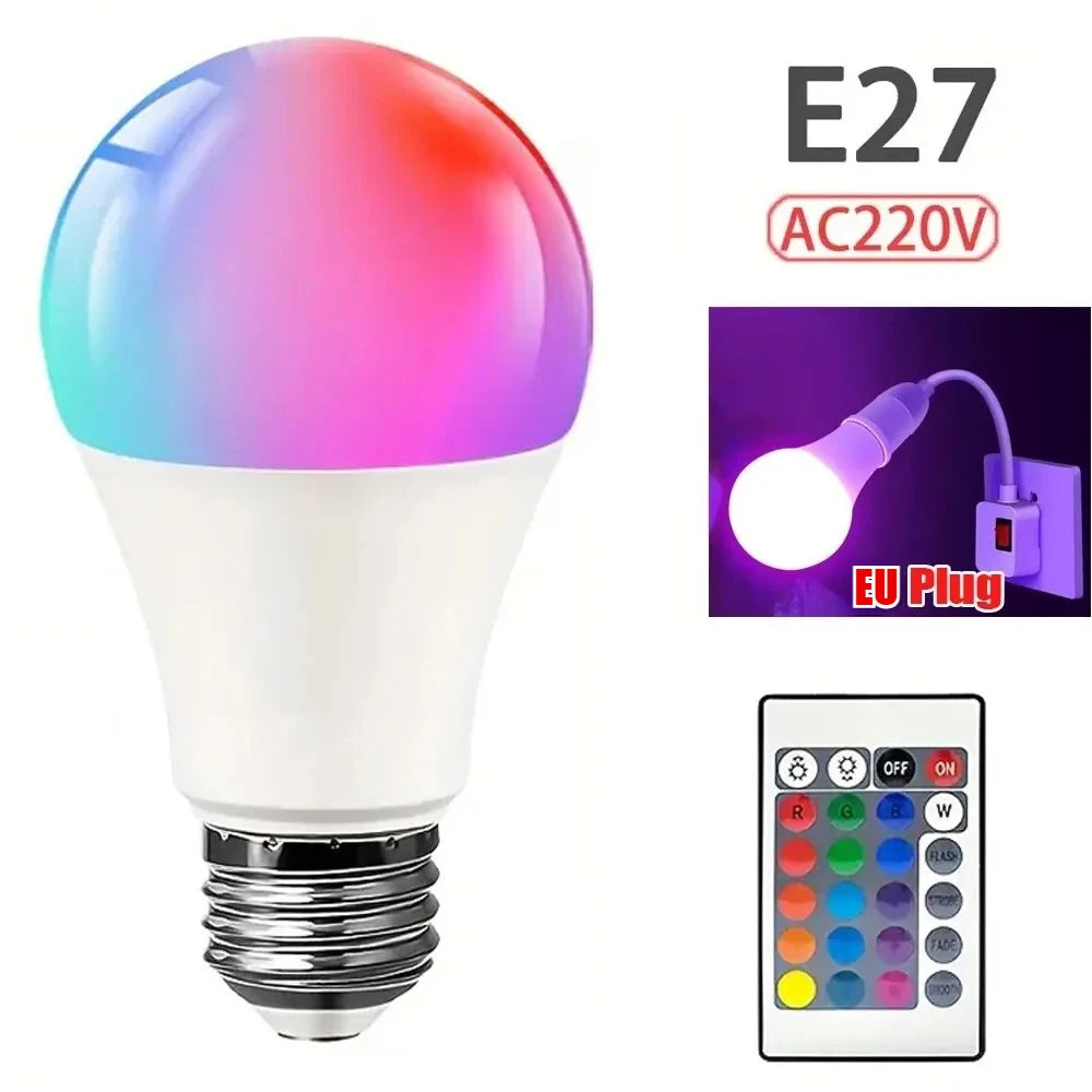 Direct Plug in Swivel Head Socket Lamp Bulb Holder With Switch EU Plug LED Table Lamp Stainless Steel Hose Steering Lever