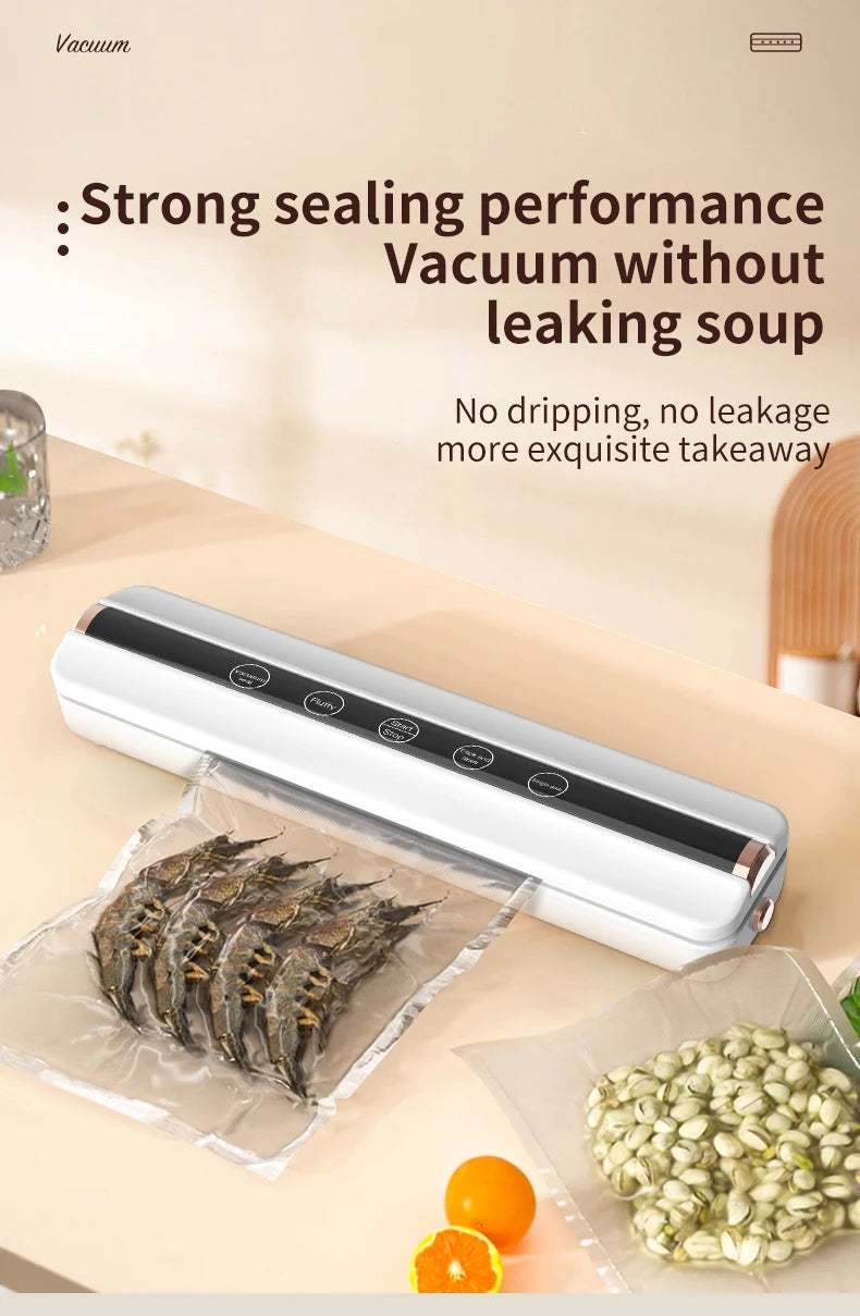 Wireless Fully Automatic Vacuum Sealing Machine Both Dry And Wet Oil Powders Fluffiness Tapping and Single Sealing