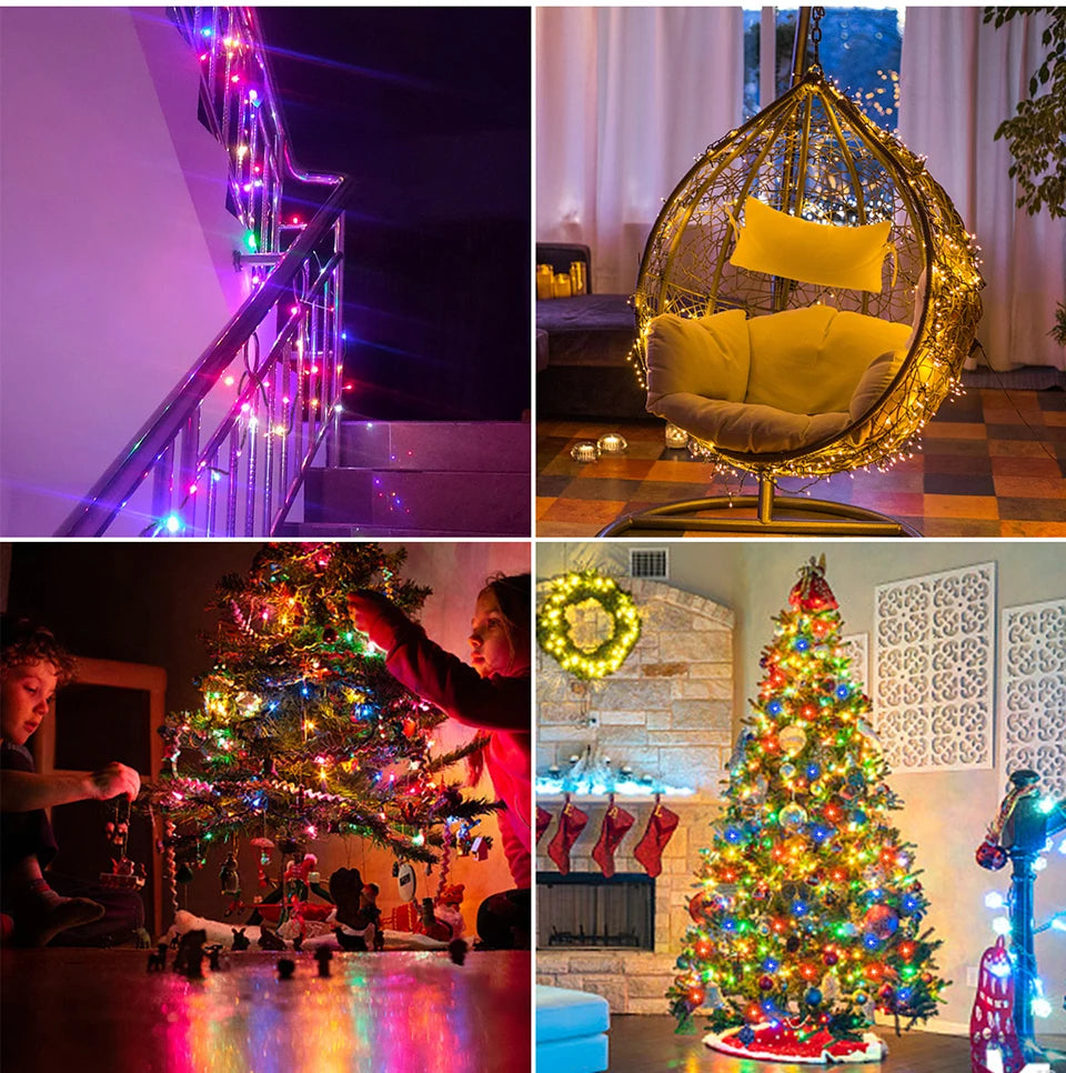 2025 Halloween Christmas Decoration Lights for Indoor Outdoor Garden Birthday Party Night Market Ceiling Bar Atmosphere lights