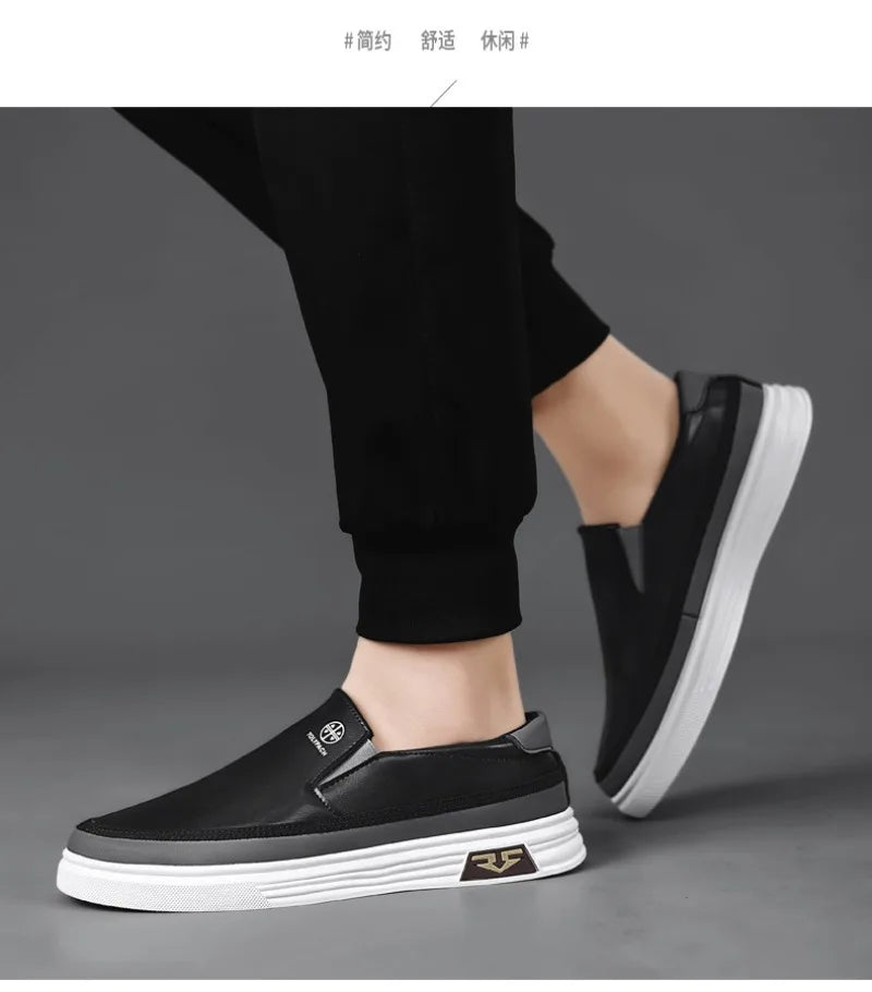 Men's Loafers Fashion Handmade Leather Shoes Luxury Brand Casual Shoe Classics Business Men's Dress Shoes Slip on Driving Shoes
