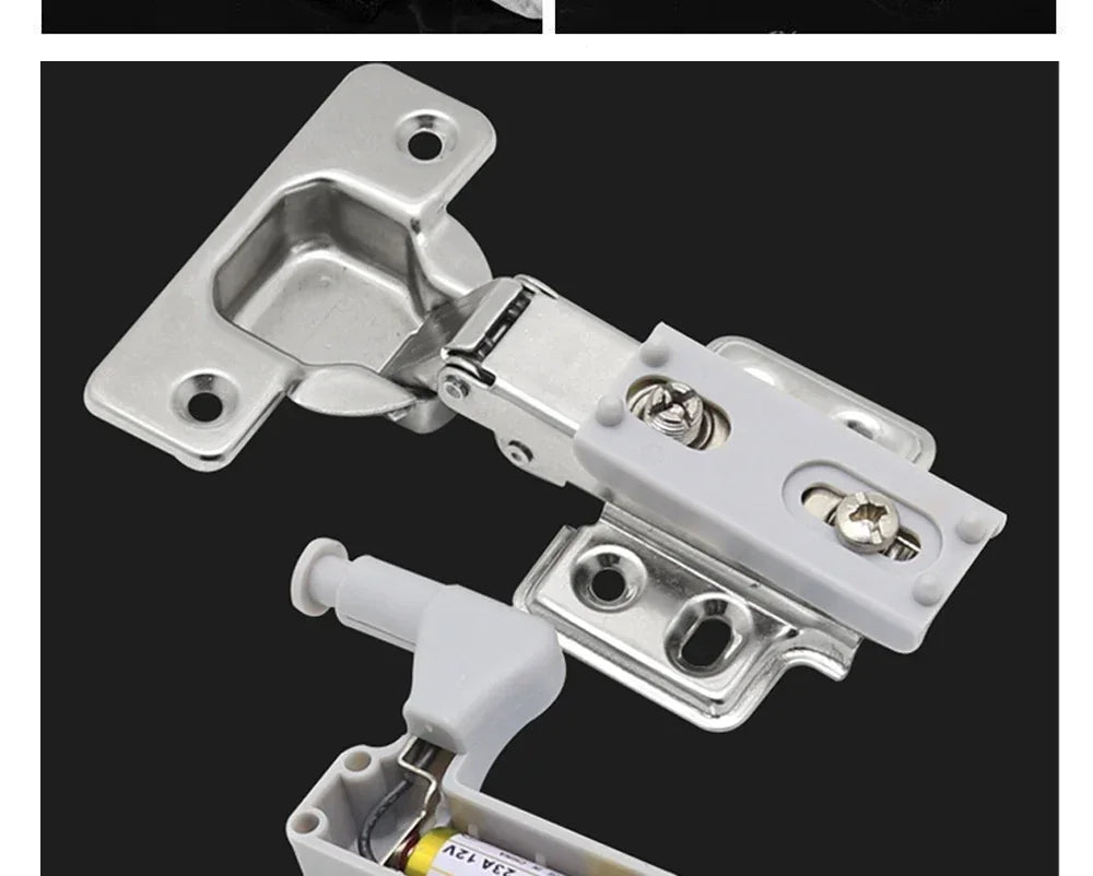 10PCS LED Inner Hinge Sensor Light Closet Wardrobe Night Lights for Living Room Kitchen Bedroom Cupboard Hinge Switch Light
