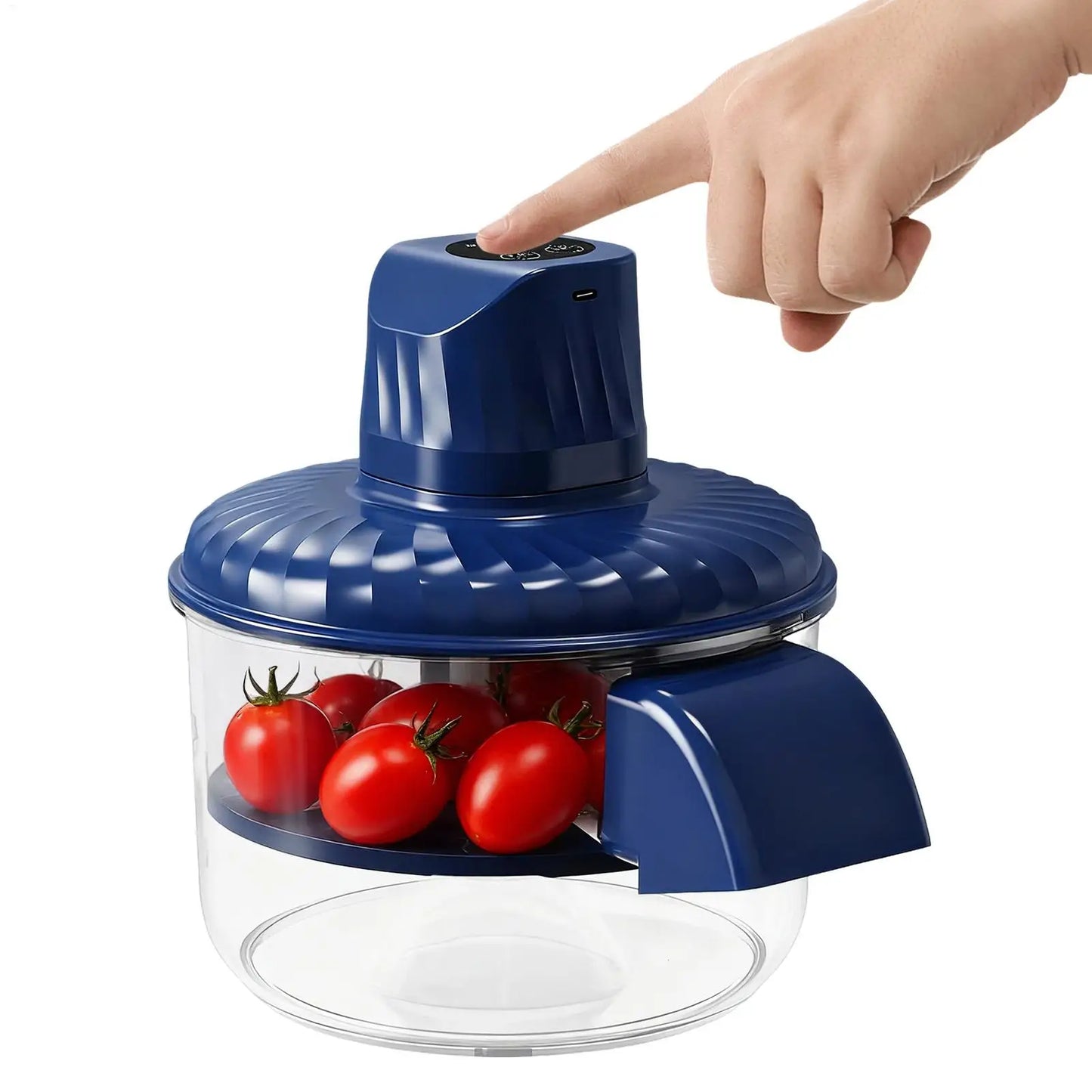 Grape Peeling Machine Kitchen Skin Remover Tool Large Capacity Automatic Peeler for Garlic Grape Potato Tomato Pomegranate Fruit
