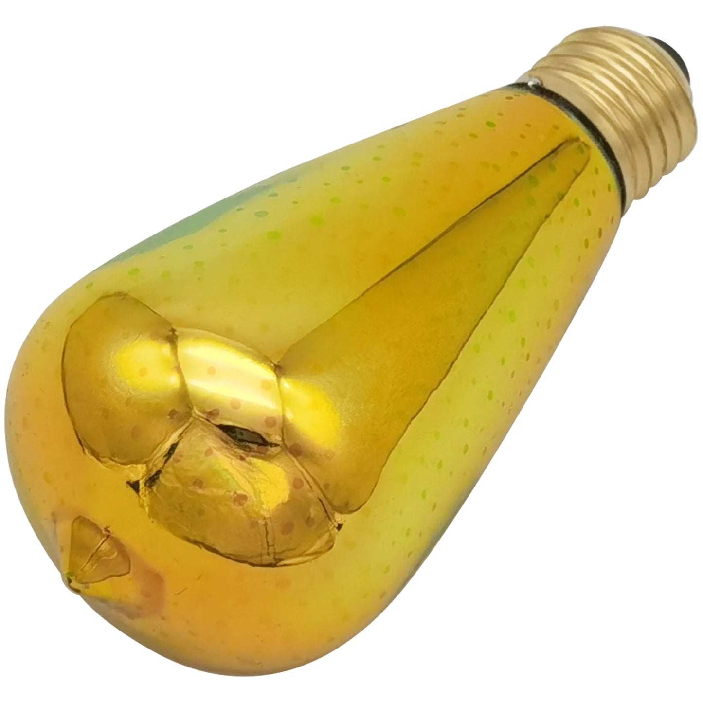 TIANFAN 2pcs/Pack ST64 Edison LED Bulb, 4W 2700K Warm Light 110V/220V Silver Gold 3D Effictive Decorative Light Bulb Firework