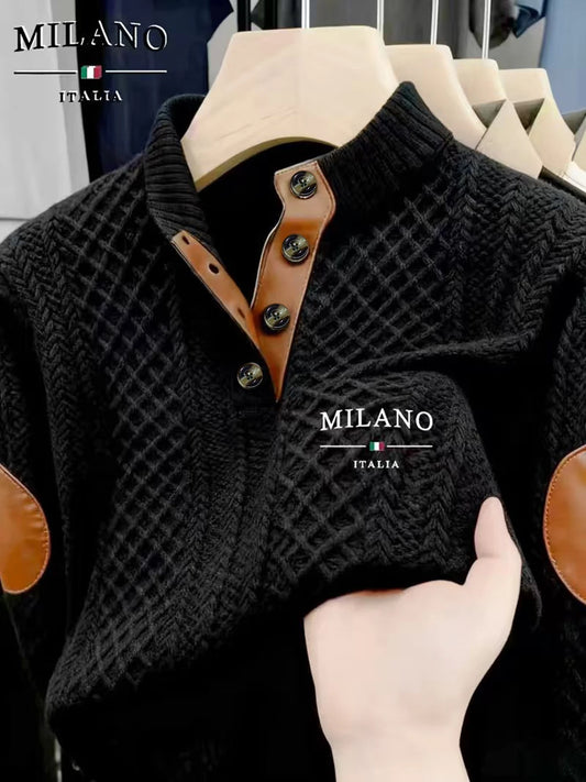 Men's Fashionable Hoodie Warm Material Solid Color Pattern Casual Wear for Autumn Winter Can Be Worn outside Or inside