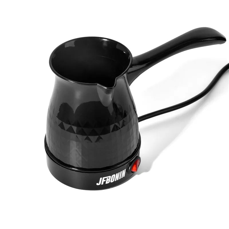 JFBONIN 0.35L Electric Turkish Plastic Coffee Pot Electric Kettle Quick Boiling Teapot Middle East Brewing Coffee