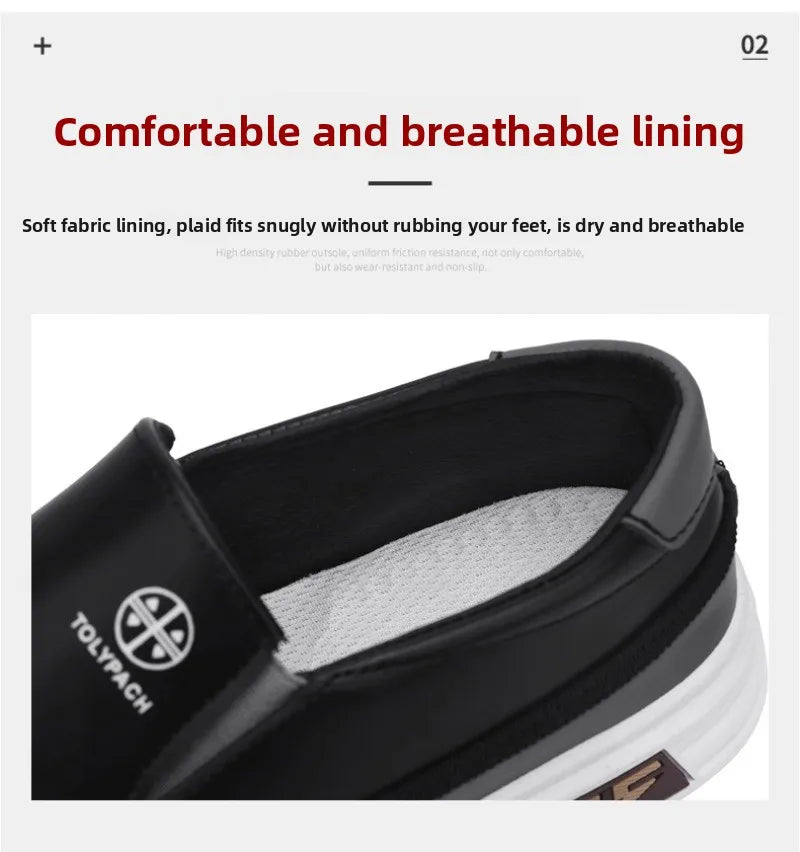Men's Loafers Fashion Handmade Leather Shoes Luxury Brand Casual Shoe Classics Business Men's Dress Shoes Slip on Driving Shoes