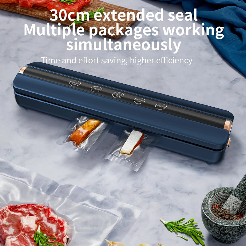 Wireless Fully Automatic Vacuum Sealing Machine Both Dry And Wet Oil Powders Fluffiness Tapping and Single Sealing