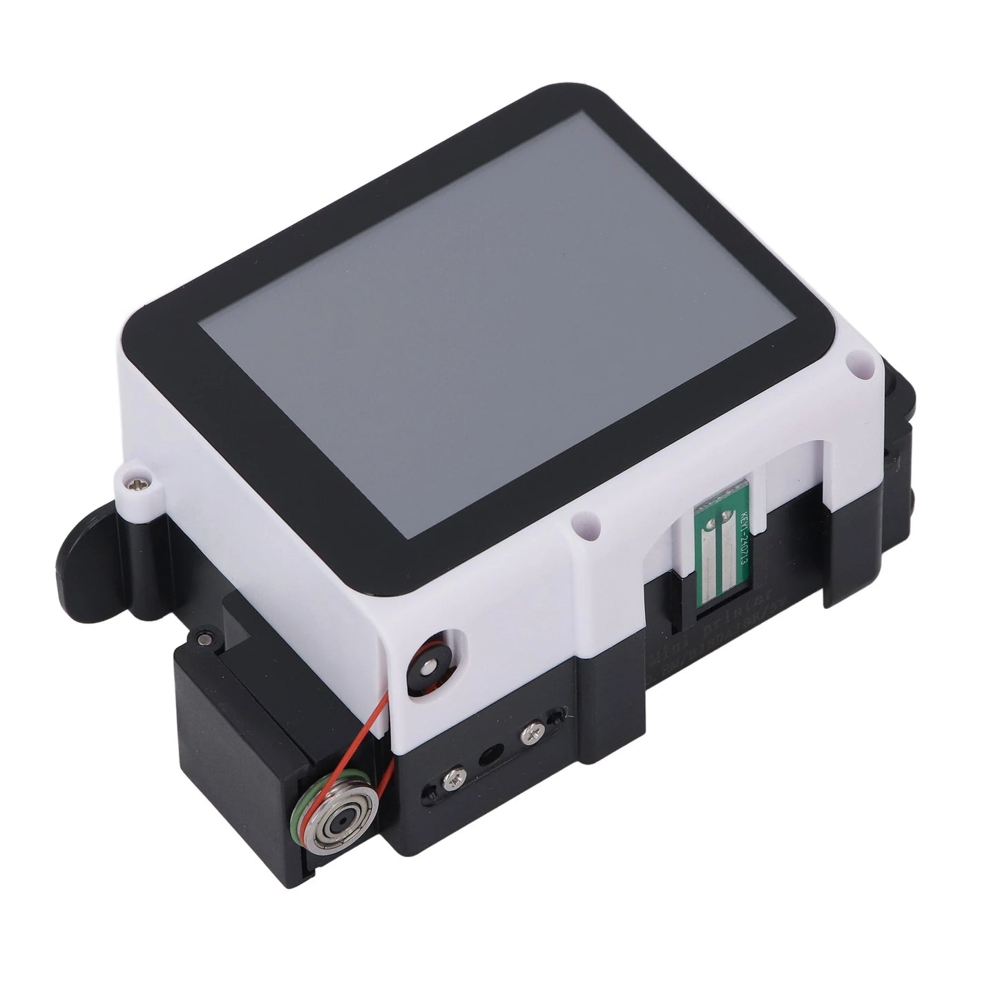 Handheld Printer 300-600dpi Adjustable USB 3.5mm Interface Mini Inkjet Printer for Batch Serial Number for Plastic Wood Fabric