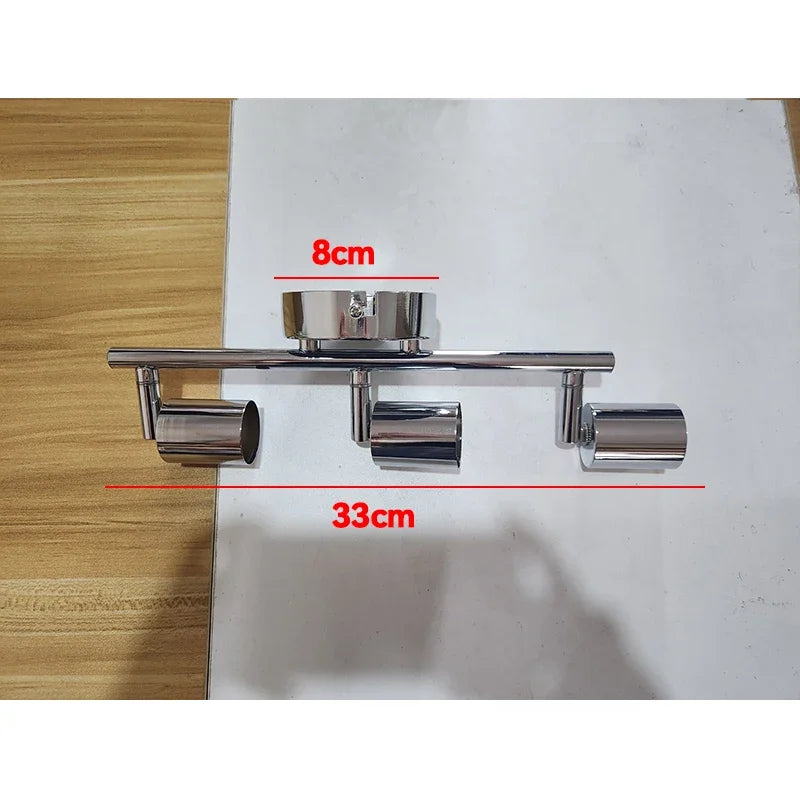 Modern ceiling light Adjustable Rotatable Ceiling lamp GU10 LED Bulb Bar Lamp Wall Sconces Living Room Cabinet bedroom lamp