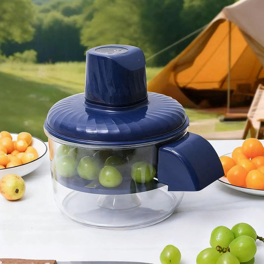 Grape Peeling Machine Kitchen Skin Remover Tool Large Capacity Automatic Peeler for Garlic Grape Potato Tomato Pomegranate Fruit
