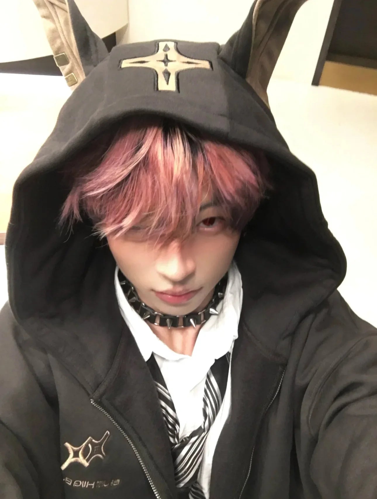 American Doberman Hoodie Men's Trendy Street Hiphop Coat Autumn Rascal Handsome Zipper Cardigan Loose Hip Hop Unisex Coat