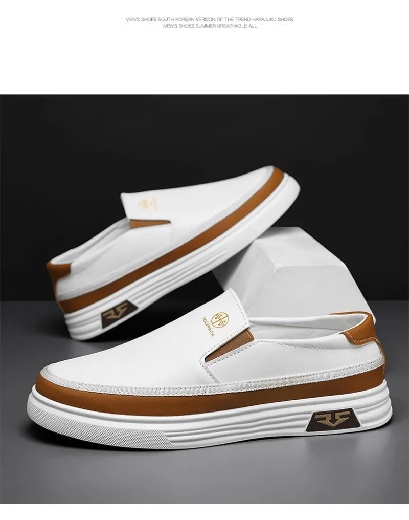 Men's Loafers Fashion Handmade Leather Shoes Luxury Brand Casual Shoe Classics Business Men's Dress Shoes Slip on Driving Shoes