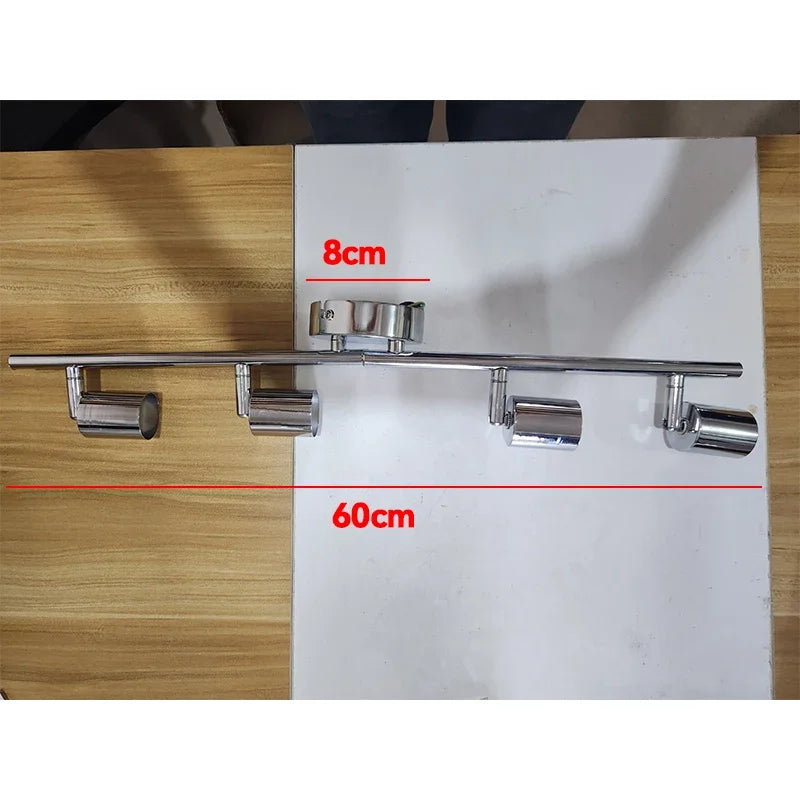 Modern ceiling light Adjustable Rotatable Ceiling lamp GU10 LED Bulb Bar Lamp Wall Sconces Living Room Cabinet bedroom lamp