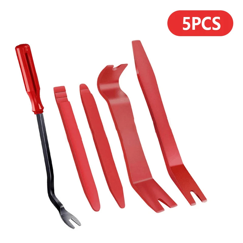 Auto Car Instrument Board Removal Tool Kit Automobile Sound Disassembly Kit Hand Tool Set Crowbar Screwdriver Deluxe Toolkit