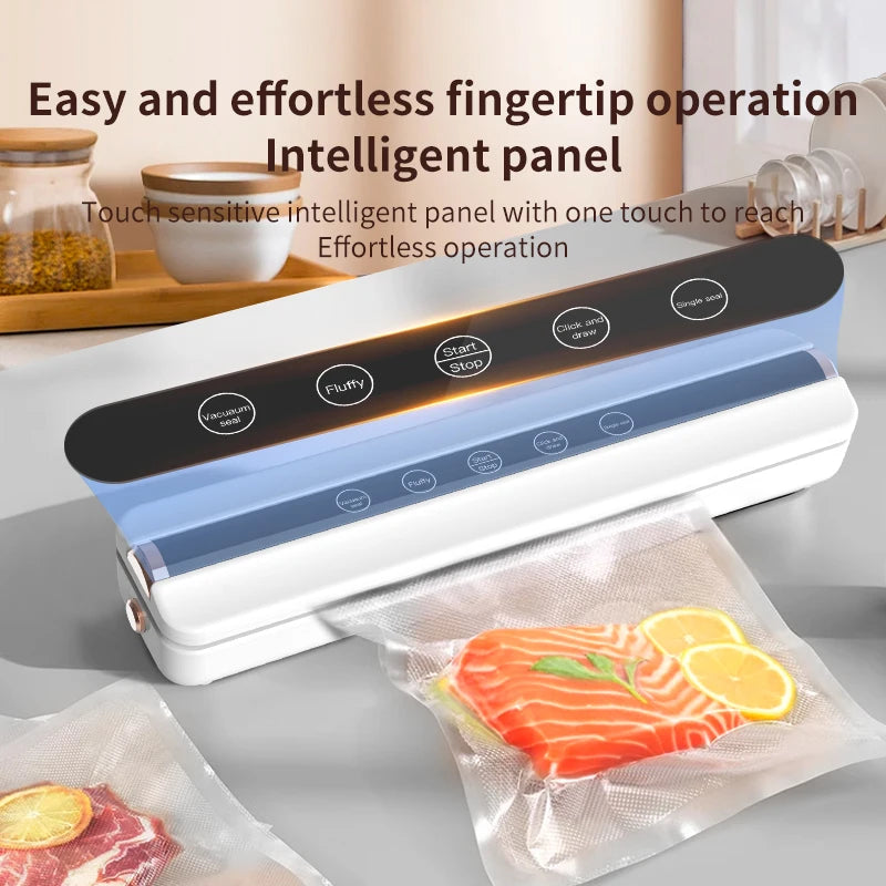 Wireless Fully Automatic Vacuum Sealing Machine Both Dry And Wet Oil Powders Fluffiness Tapping and Single Sealing