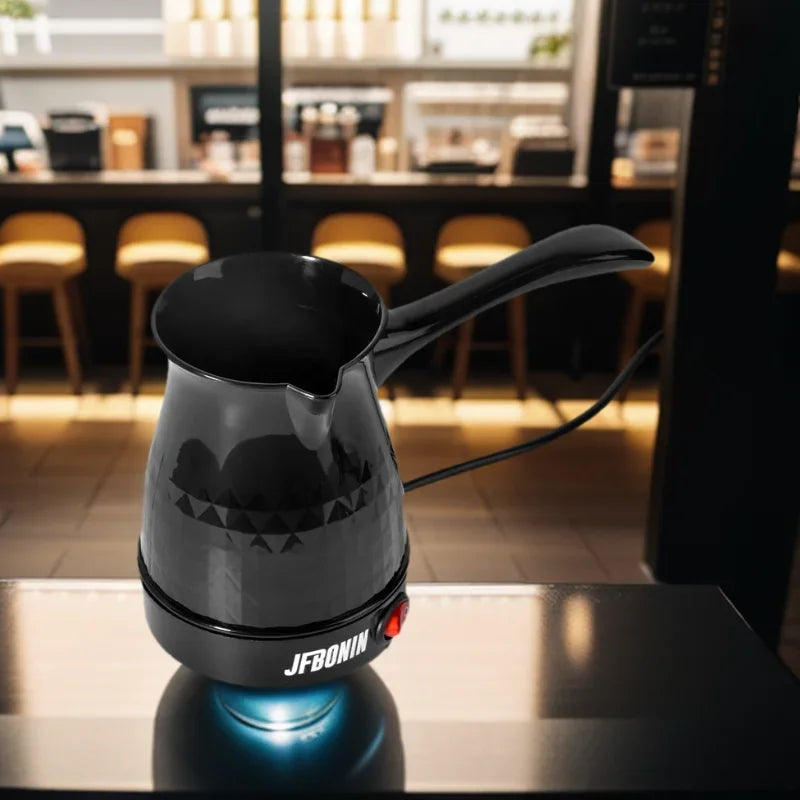 JFBONIN 0.35L Electric Turkish Plastic Coffee Pot Electric Kettle Quick Boiling Teapot Middle East Brewing Coffee