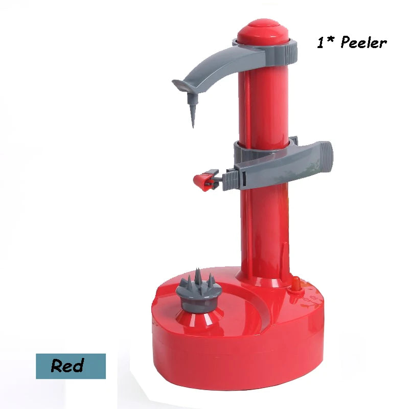 Automatic Fruit Vegetable Potato Peeler Electric Vegetable Fruit Tool Multi-functional Peeling Cutter Kitchen Gadget Accessories