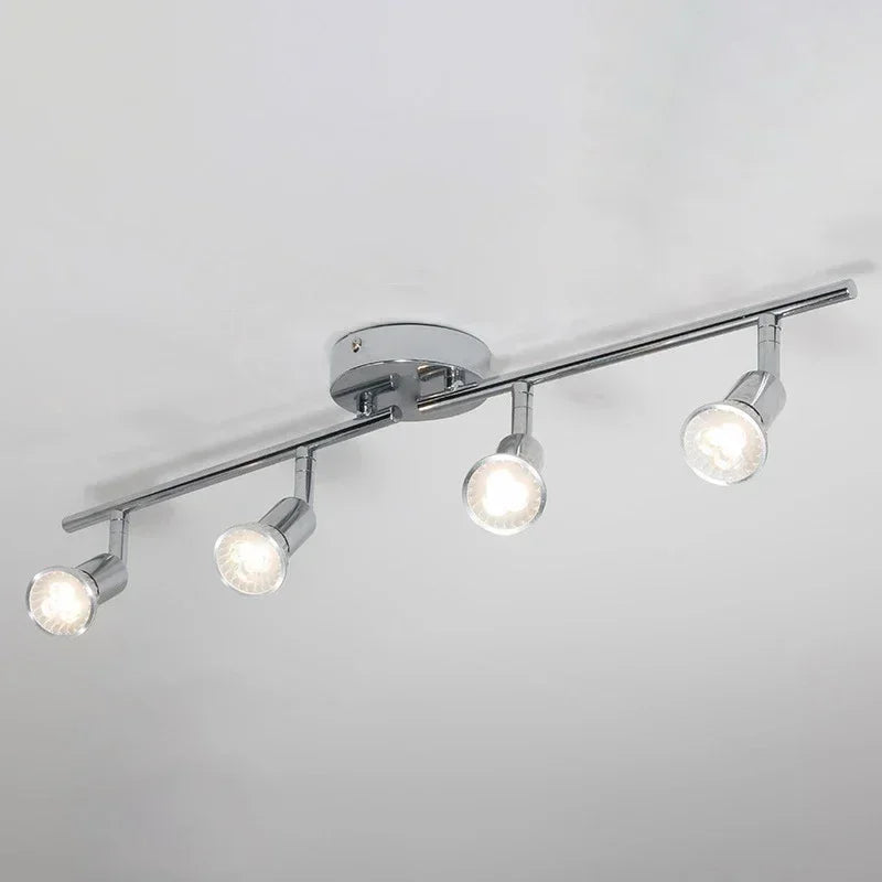 Modern ceiling light Adjustable Rotatable Ceiling lamp GU10 LED Bulb Bar Lamp Wall Sconces Living Room Cabinet bedroom lamp