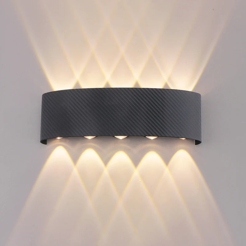 Modern Outdoor Wall Lamp Waterproof LED Wall lamp AC85-265V 6W 10W Decoration lamps For Bedroom Aisle Gallery Living Room