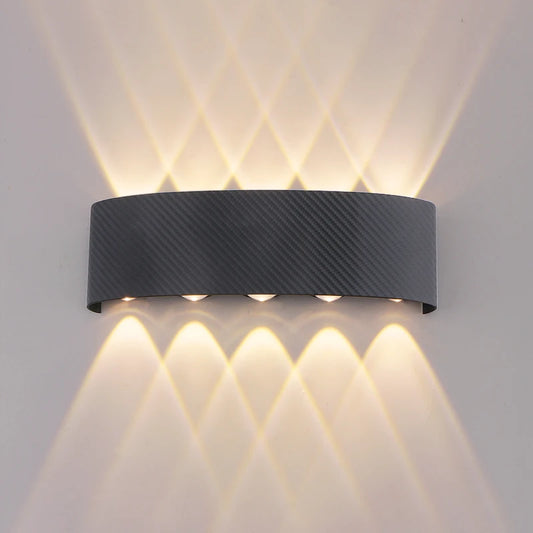 Modern Outdoor Wall Lamp Waterproof LED Wall lamp AC85-265V 6W 10W Decoration lamps For Bedroom Aisle Gallery Living Room