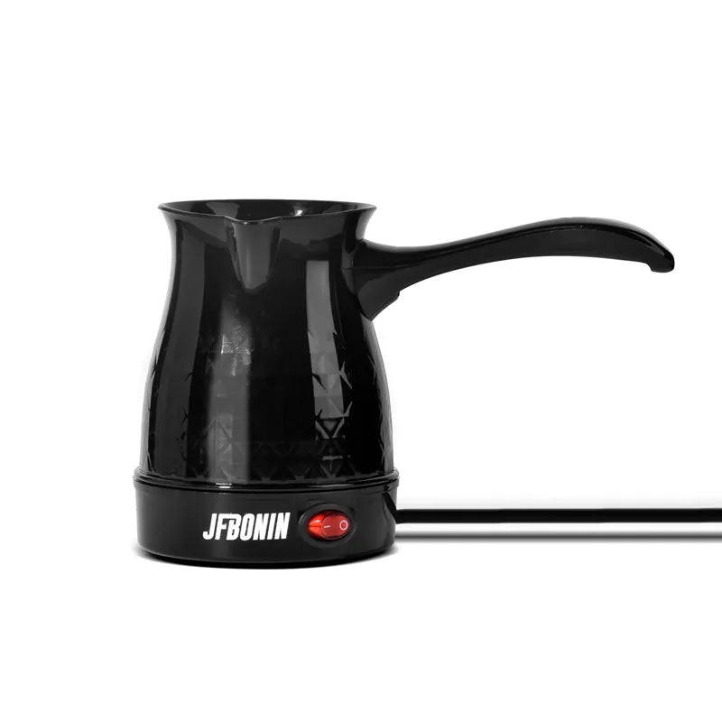 JFBONIN 0.35L Electric Turkish Plastic Coffee Pot Electric Kettle Quick Boiling Teapot Middle East Brewing Coffee