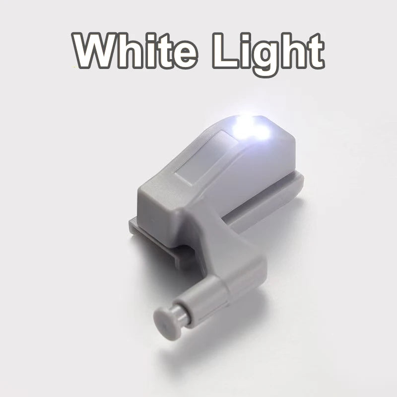 10PCS LED Inner Hinge Sensor Light Closet Wardrobe Night Lights for Living Room Kitchen Bedroom Cupboard Hinge Switch Light