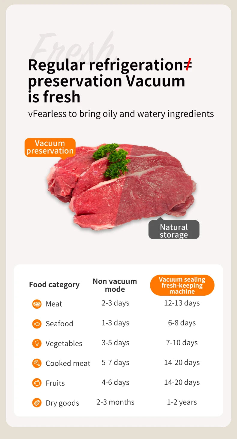 Wireless Fully Automatic Vacuum Sealing Machine Both Dry And Wet Oil Powders Fluffiness Tapping and Single Sealing